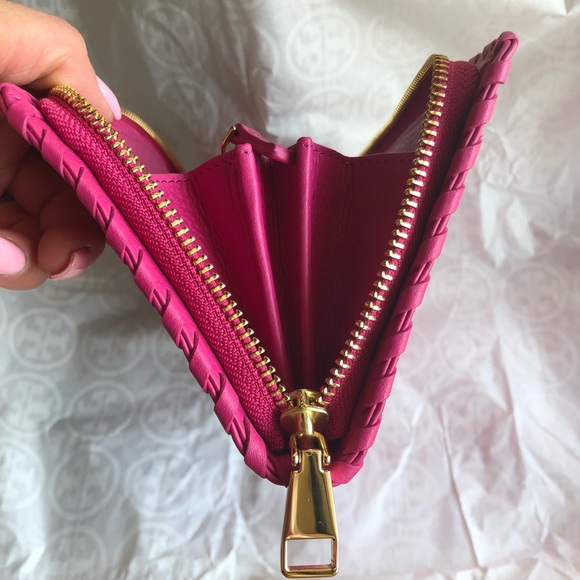 Tory Burch pink Marion zip wallet - Picture 7 of 8